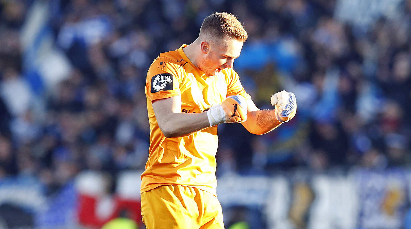 Trifft im Hinspiel spät zum Ausgleich: MSV-Keeper Mark Flekken © 2016 Getty Images