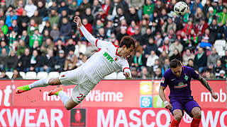 Augsburg had to come from behind twice to beat Werder Bremen © 2017 Getty Images