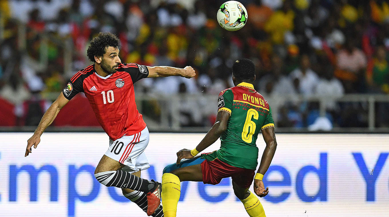 Macht im Finale des Afrika-Cups Dampf: Mohamed Salah (l.) vom Rüdiger-Klub AS Rom © 2017 Getty Images