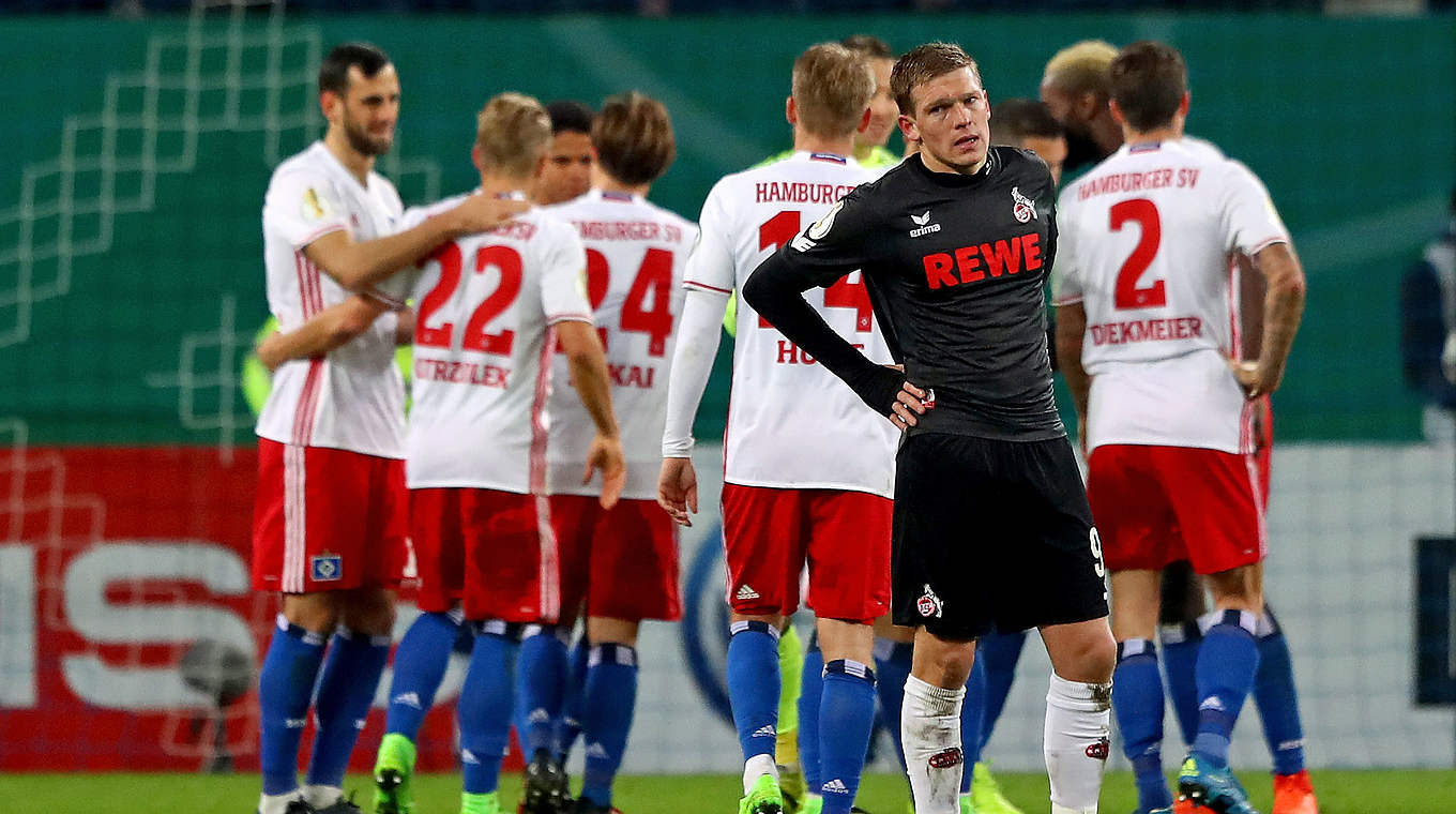 Hsv Wirft Köln Aus Dem Pokal Dfb Deutscher Fußball Bund Ev 