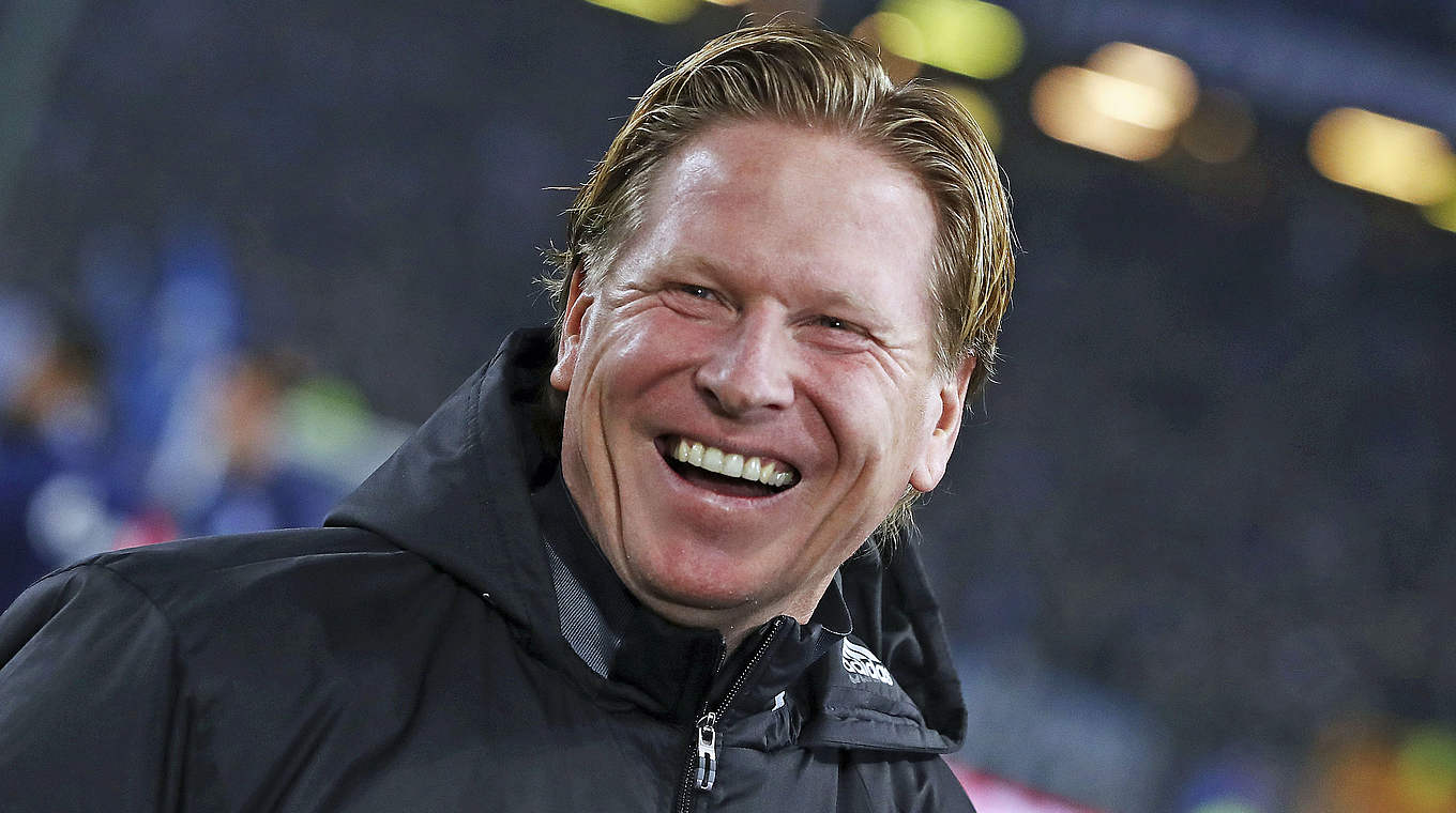 Vertrag verlängert: Markus Gisdol bleibt weitere zwei Jahre beim Hamburger SV © 2016 Getty Images