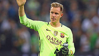 Barcelona's Marc Andre Ter Stegen kept a clean sheet against Deportivo Alavés © 2016 Getty Images