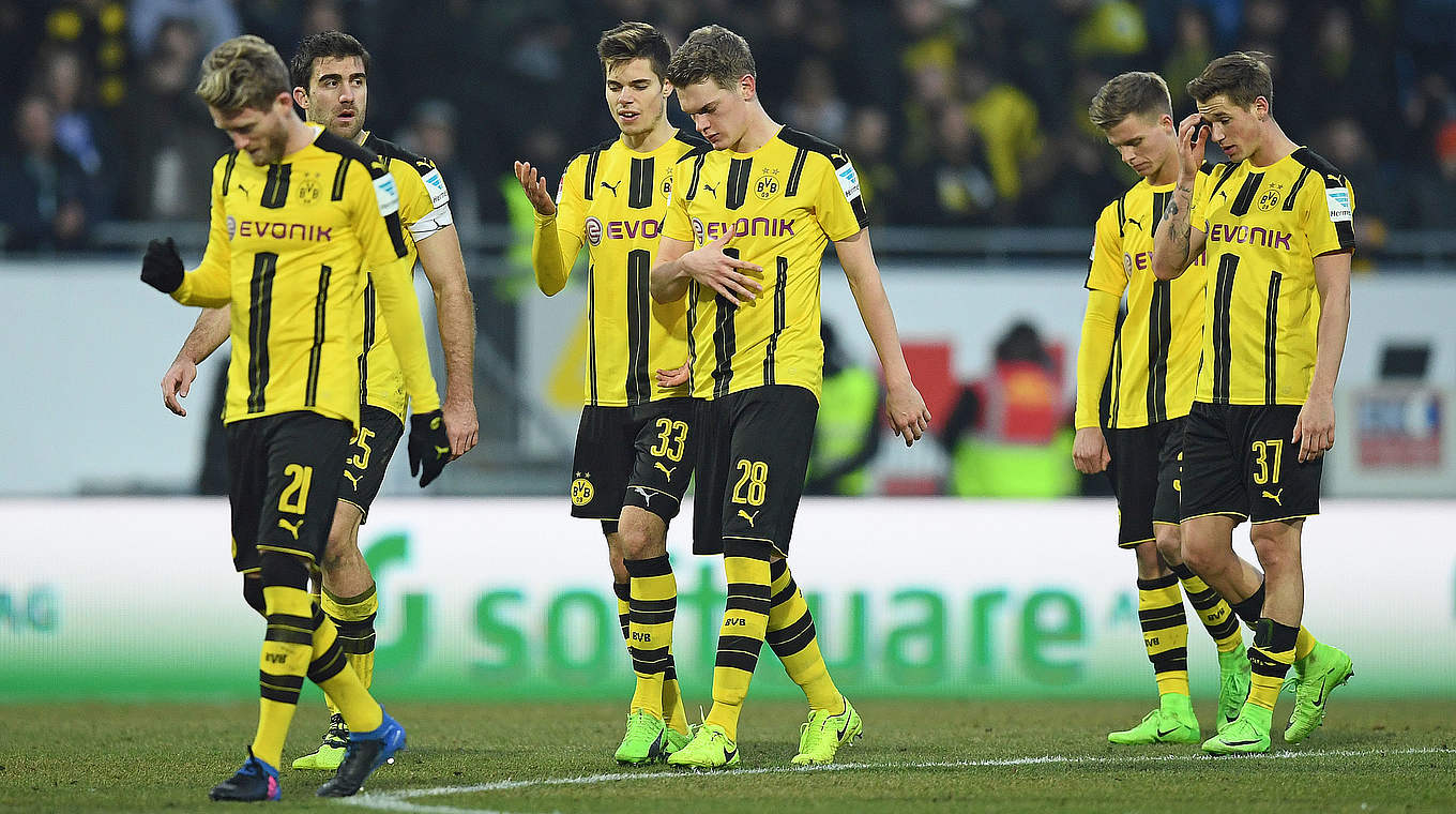 Erneute Niederlage gegen hessischen Klub: Borussia Dortmund patzt in Darmstadt © 2017 Getty Images