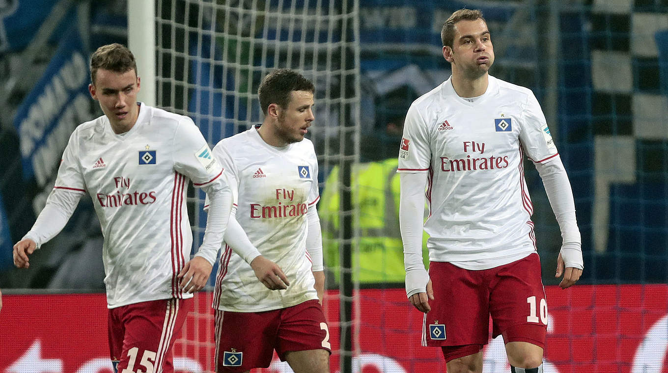 Der 1000. Heimgegentreffer in der langen Bundesligageschichte droht: Hamburger SV © 2016 Getty Images