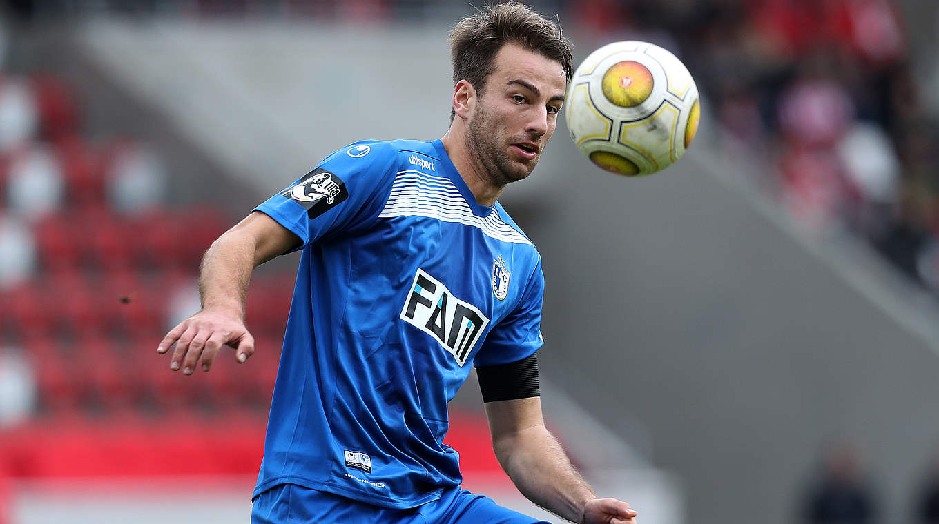 Toptorjäger beim 1. FC Magdeburg: Stürmer Christian Beck © 2016 Getty Images