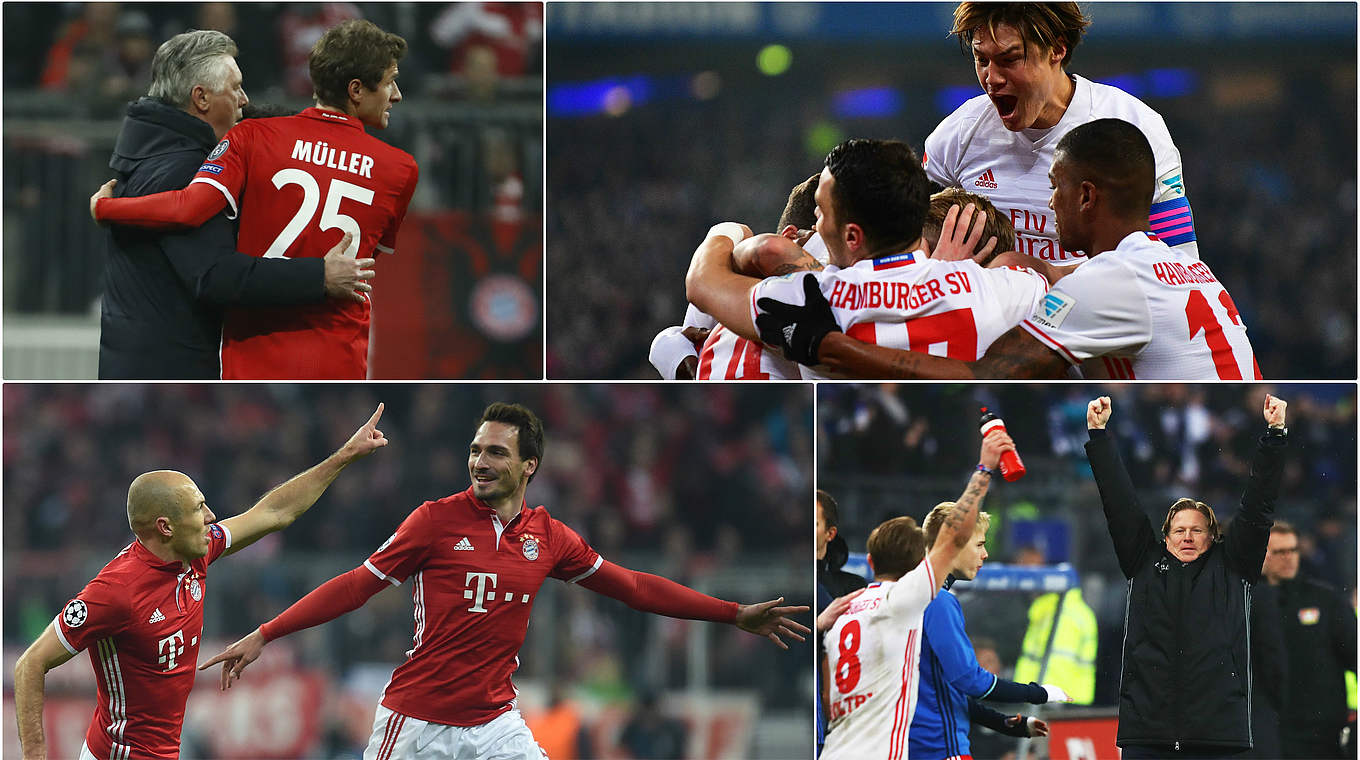 Bayern empfängt Hamburg: Der Rekordmeister spielt gegen seinen "Lieblingsgegner" © Getty Images/Collage DFB