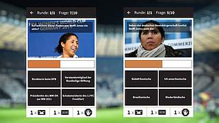 Hättet Ihr es gewusst: das Steffi Jones-Quiz auf der Fan Club-App. © Getty Images