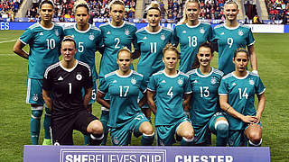 Auftaktspiel des SheBelieves Cup: Die deutschen Frauen verlieren 0:1 (0:0) gegen Gastgeber USA © 2017 Getty Images