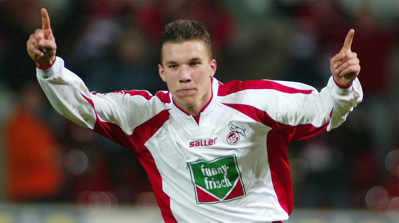 Comfortable in Köln: For "his" FC, Poldi scored 86 goals in 181 games.  © Bongarts
