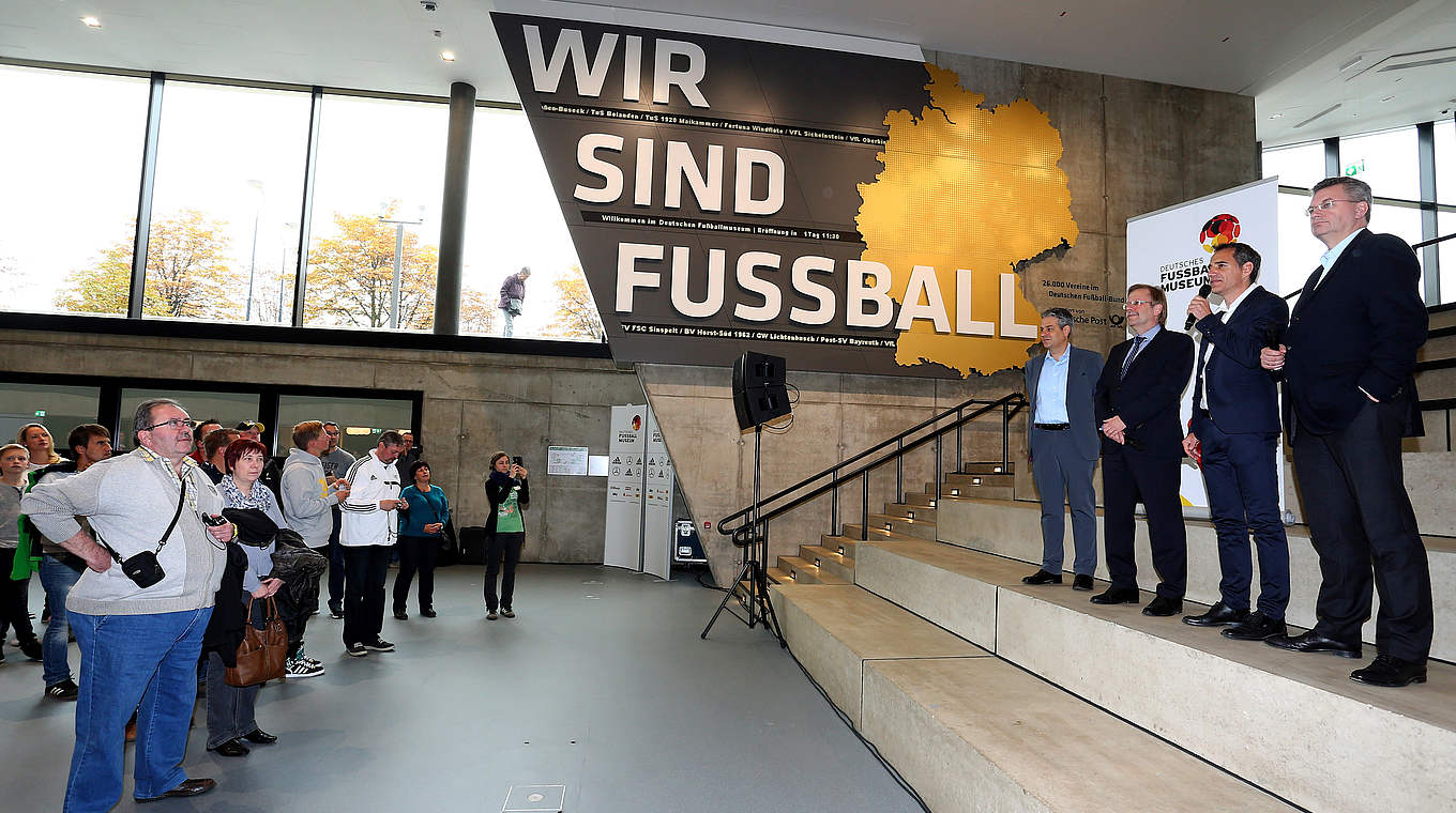 Mehr als 200.000 verkaufte Eintrittskarten im ersten Jahr: das Deutsche Fußballmuseum © 2015 Getty Images