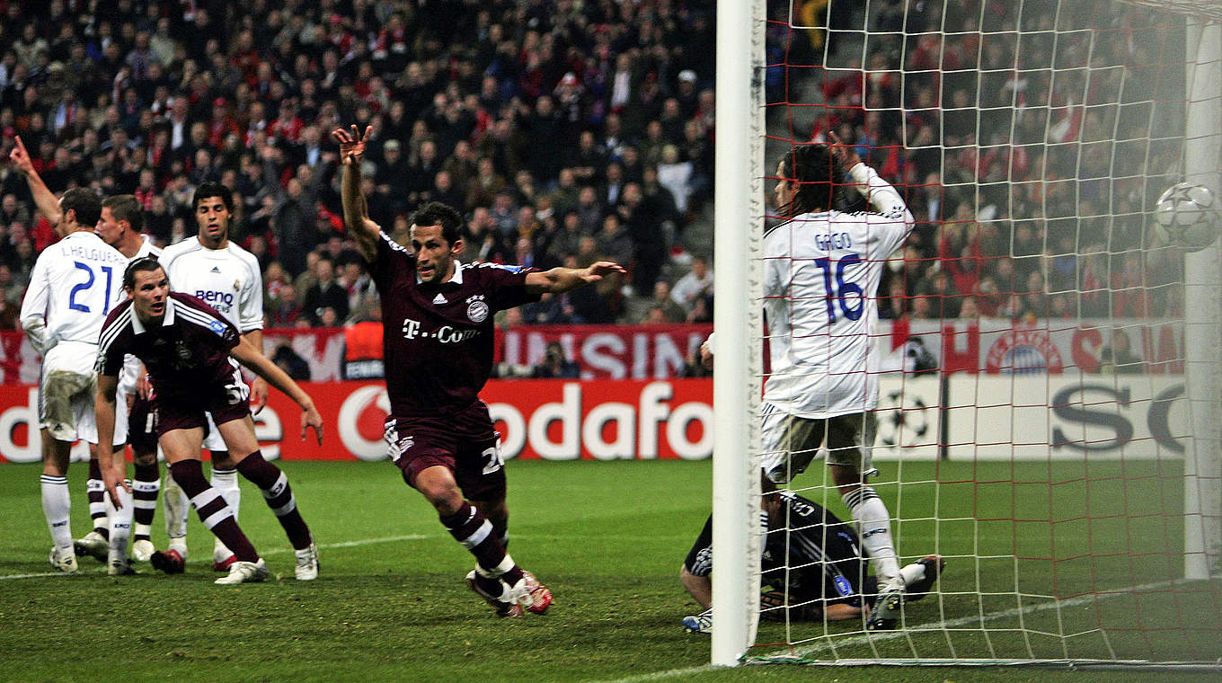 2:1 in München nach 2:3 in Madrid: Die Bayern werfen Real aus der Königsklasse © 2007 Getty Images