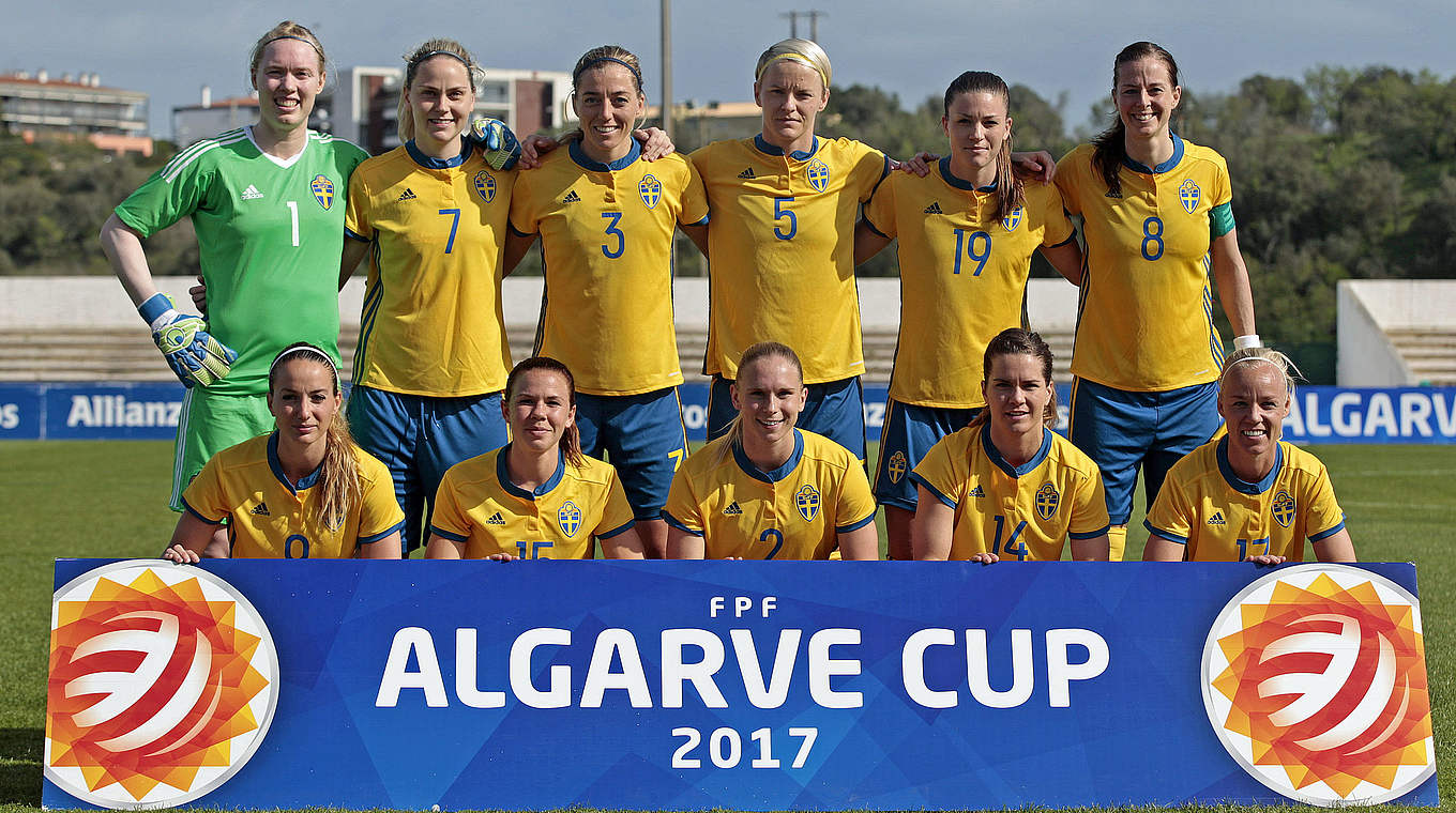 Zwei Siege, ein Remis, eine Niederlage: Schweden wird beim Algarve Cup Siebter © 2017 Getty Images