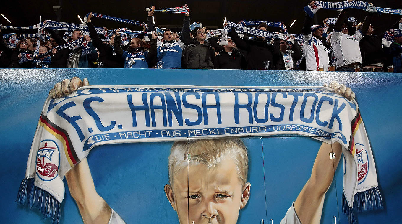 Unterstützt jugendliche Strafgefangene bei der Resozialisierung: Hansa Rostock © 2014 Getty Images