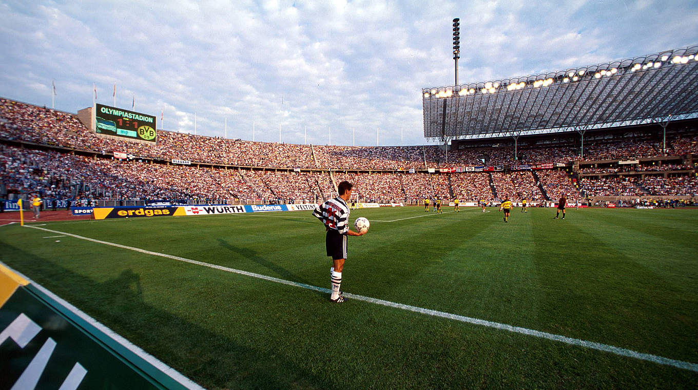 Ein Unentschieden zur Bundesliga-Rückkehr: 1997 trennen sich Hertha und der BVB 1:1 © imago