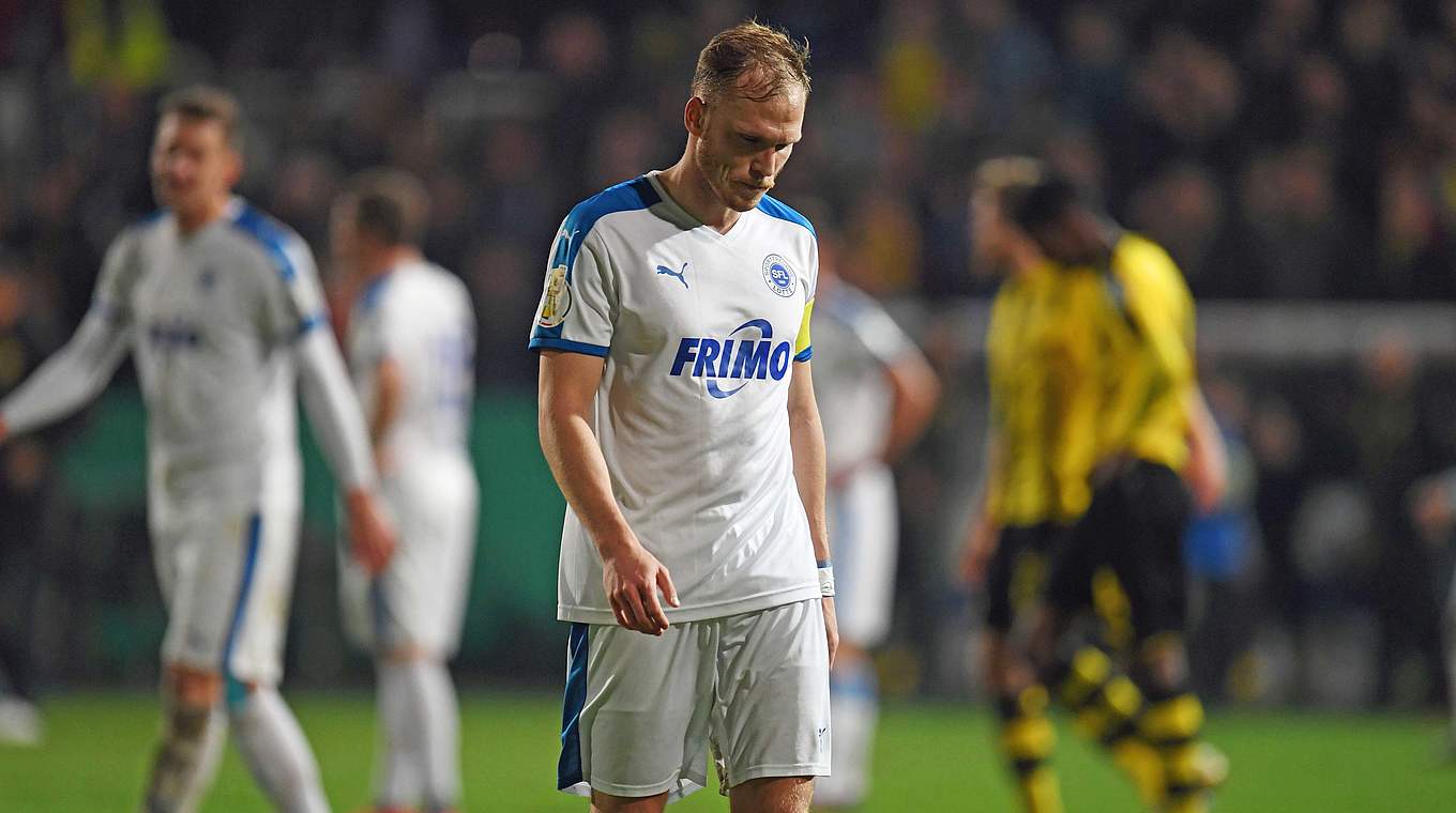 Nauber: "In the first half especially we were a step ahead of Dortmund." © 2017 Getty Images