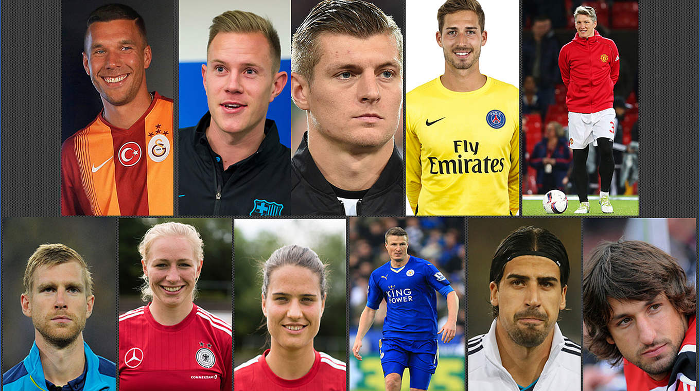Sechs Länder und elf Nominierte: Wer wird "Deutscher Fußball-Botschafter 2017"? © Deutscher Fußball Botschafter