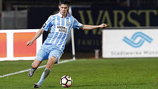 Für drei Spiele gesperrt: Offensivspieler Dennis Mast vom Chemnitzer FC  © 2016 Getty Images