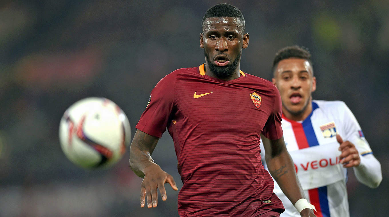 Mit Rom im Achtelfinale gescheitert: Antonio Rüdiger © FILIPPO MONTEFORTE/AFP/Getty Images