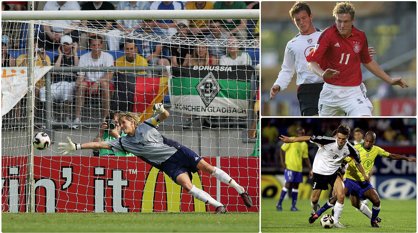 U 20-WM 2005: René Adler, Marcell Jansen und Christian Gentner vertreten den DFB. © Getty Images