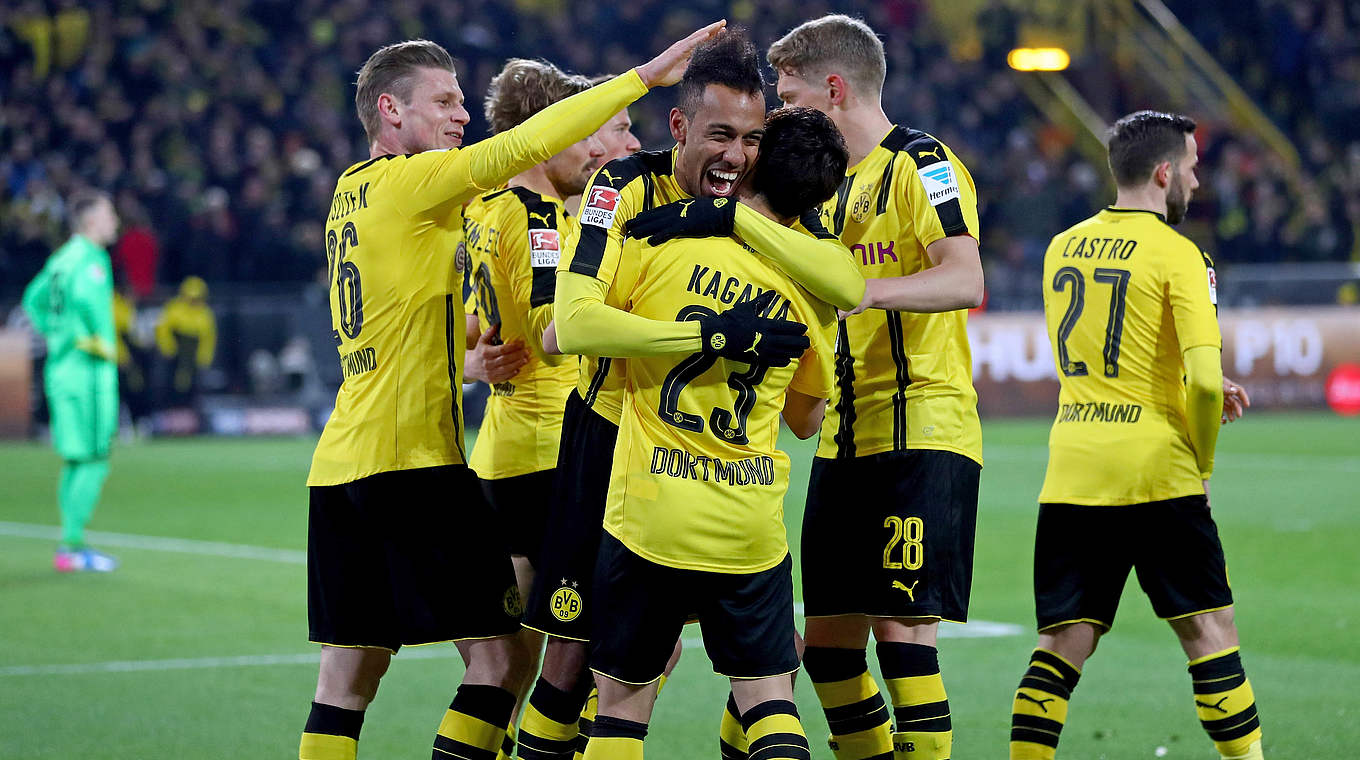 Seit 33 Spielen zu Hause ungeschlagen: Der BVB baut seine Heimserie weiter aus © 2017 Getty Images