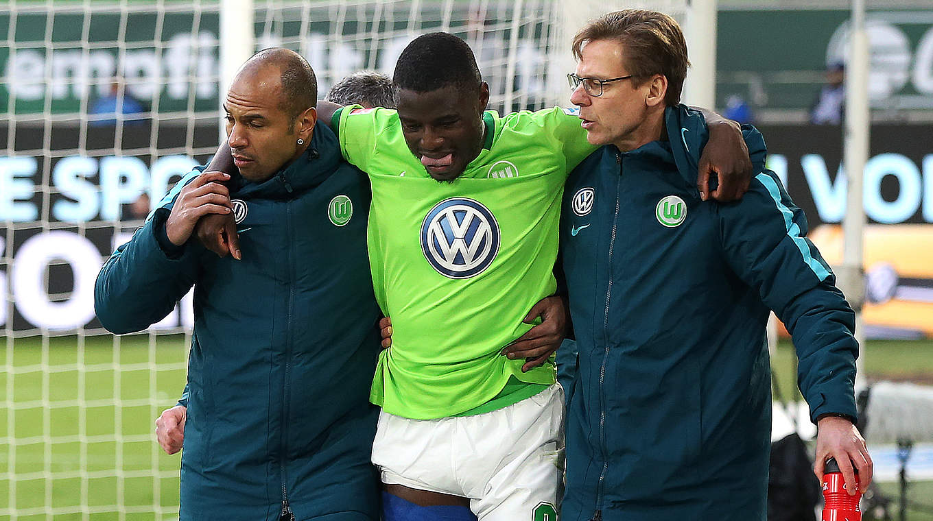 Fehlt Wolfsburg mehrere Wochen: Winterneuzugang Paul-Georges Ntep © 2017 Getty Images