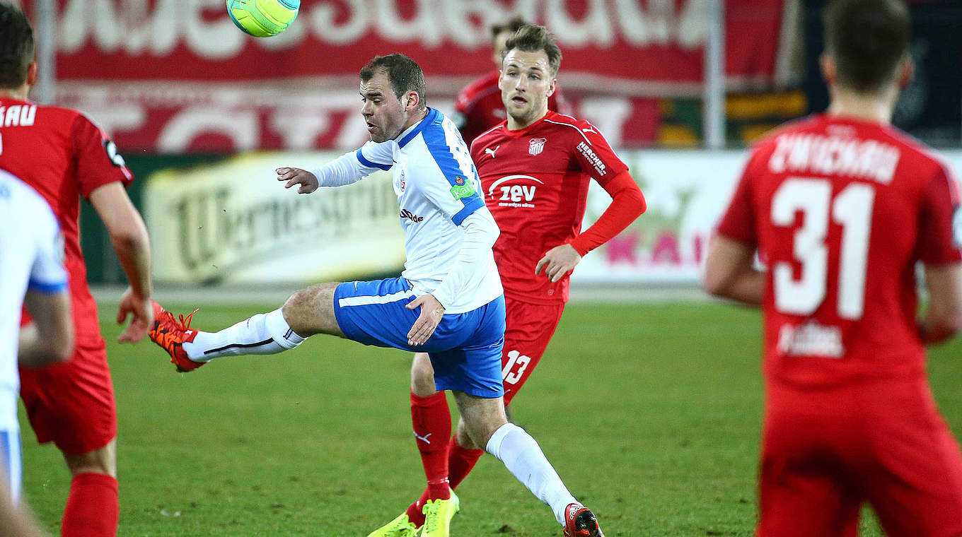 Kein Sieger in Westsachsen: Der FSV Zwickau und Hansa Rostock trennen sich Remis © imago/Picture Point LE