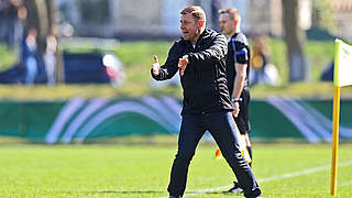 Wiedersehen in Herzogenaurach: U 20-Trainer Frank Kramer vor dem Tschechien-Spiel © 2017 Getty Images