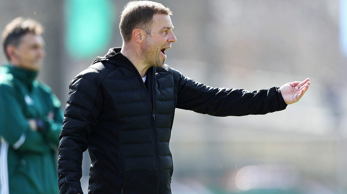 DFB-Trainer Frank Kramer: "Wir waren sehr aggressiv, sehr präsent und sehr klar" © 2017 Getty Images