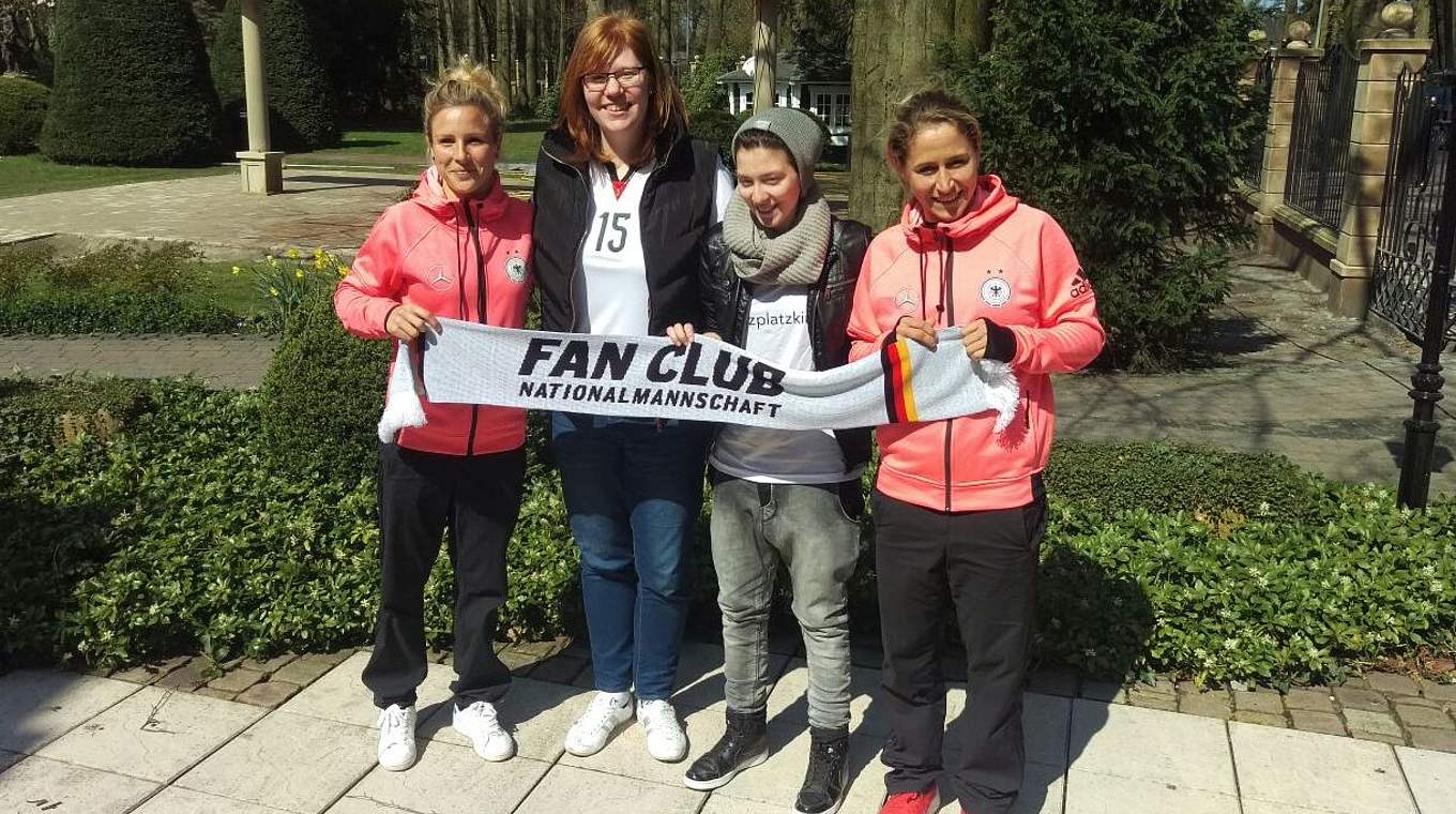 Fan-tastic Moment: Triff Deine Stars der DFB-Frauen. © Fan Club