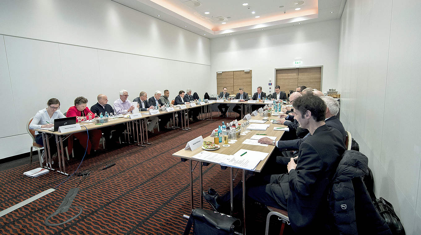 Konstituierende Sitzung des Kuratoriums und Vorstands: die DFB-Kulturstiftung © 2017 Getty Images