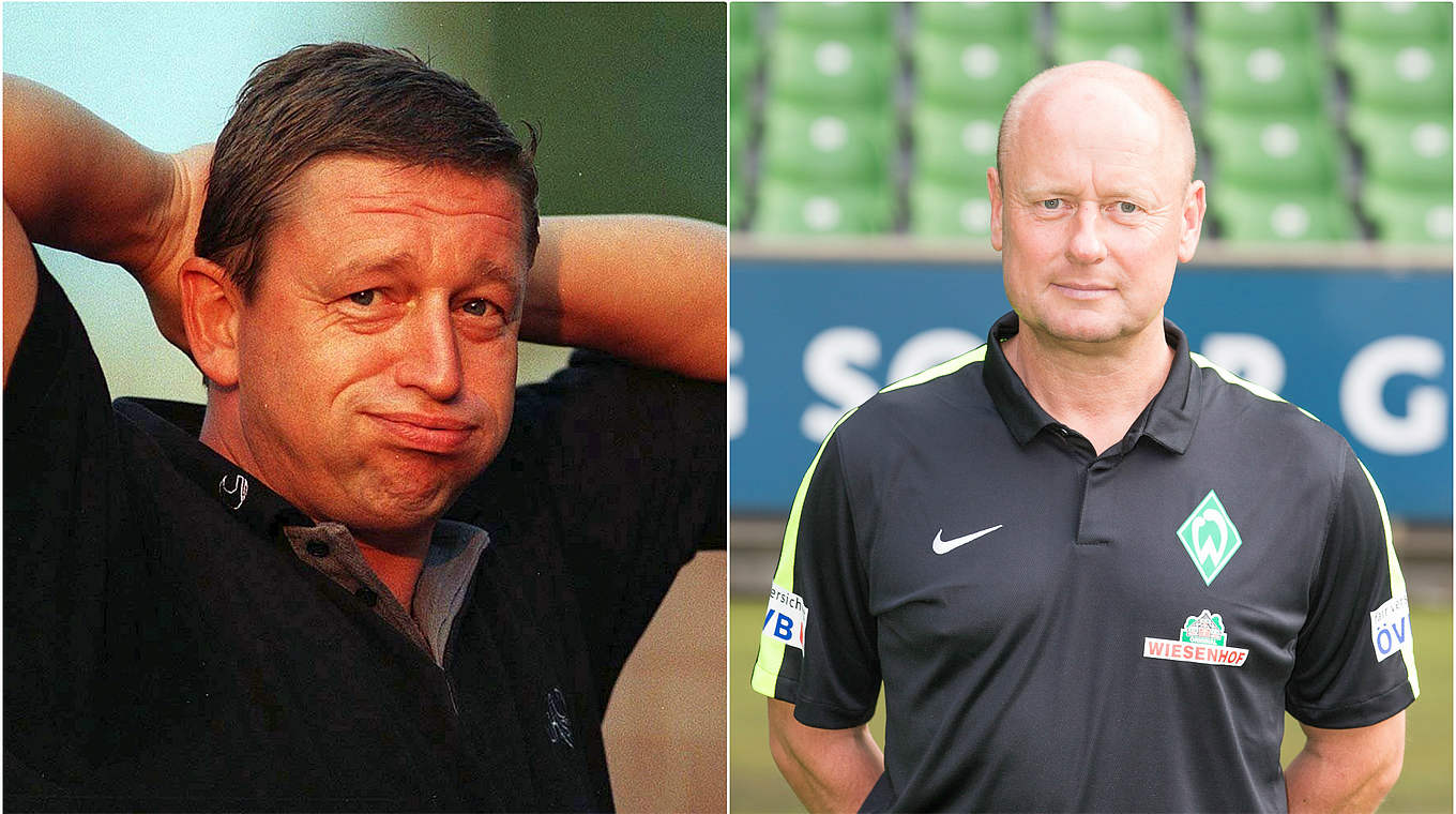 Duell am 16. Spieltag: Bremens Trainer Steffen Rau und BSV-Coach Ralf Schehr (l.) © Getty/Collage DFB