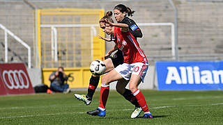 Fussball,Allianz Frauen-Bundesliga, FC Bayern München - Bayer 04 Leverkusen © Jan Kuppert