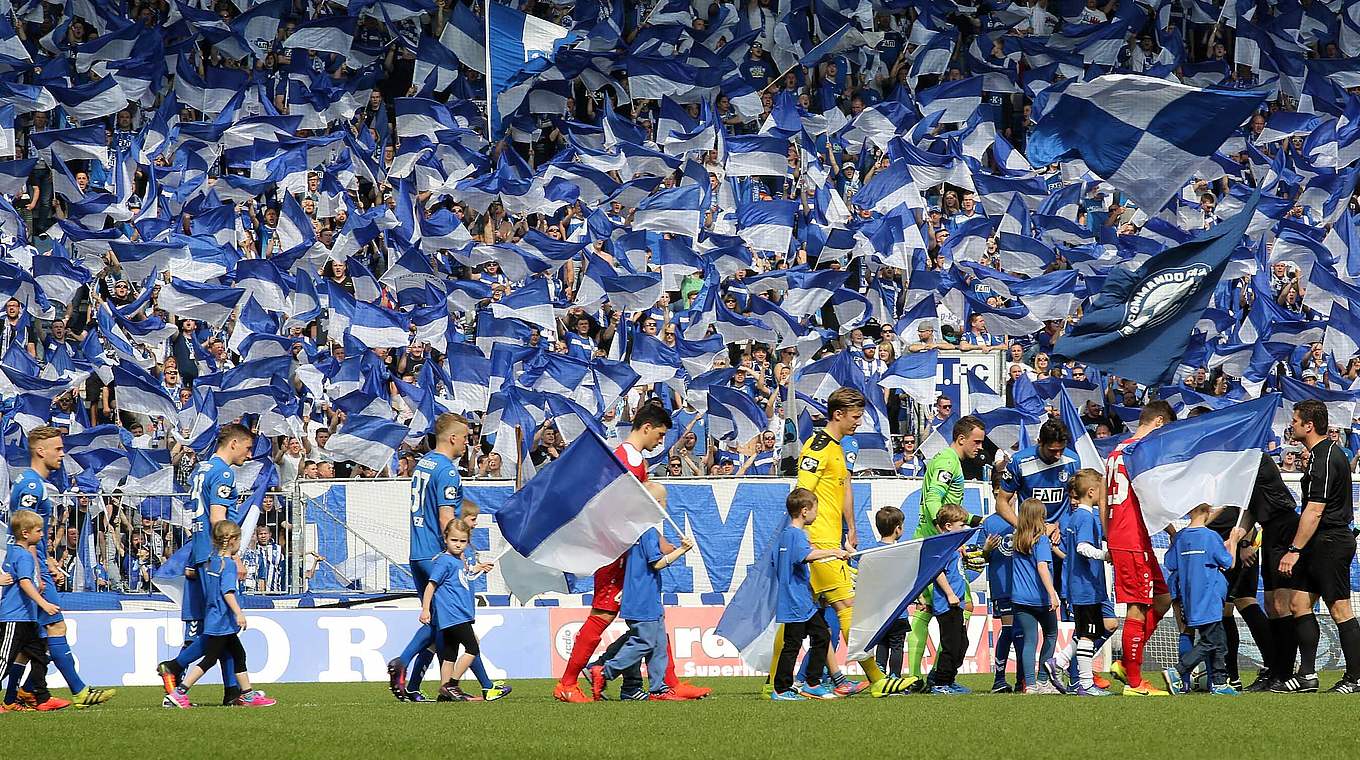 1. FC Magdeburg v FC Rot-Weiss Erfurt - 3. Liga © 2017 Getty Images