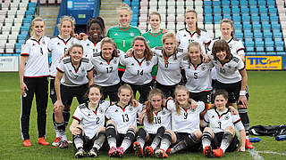 Bei der EM in der Tschechischen Republik dabei: die deutschen U 17-Juniorinnen © 2017 Getty Images