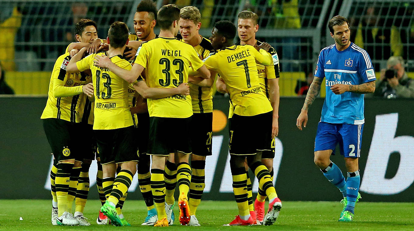 Borussia Dortmund v Hamburger SV - Bundesliga © 2017 Getty Images