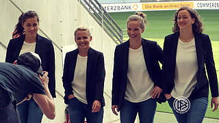 Marketing-Tage,Frauen-Nationalmannschaft © DFB-TV