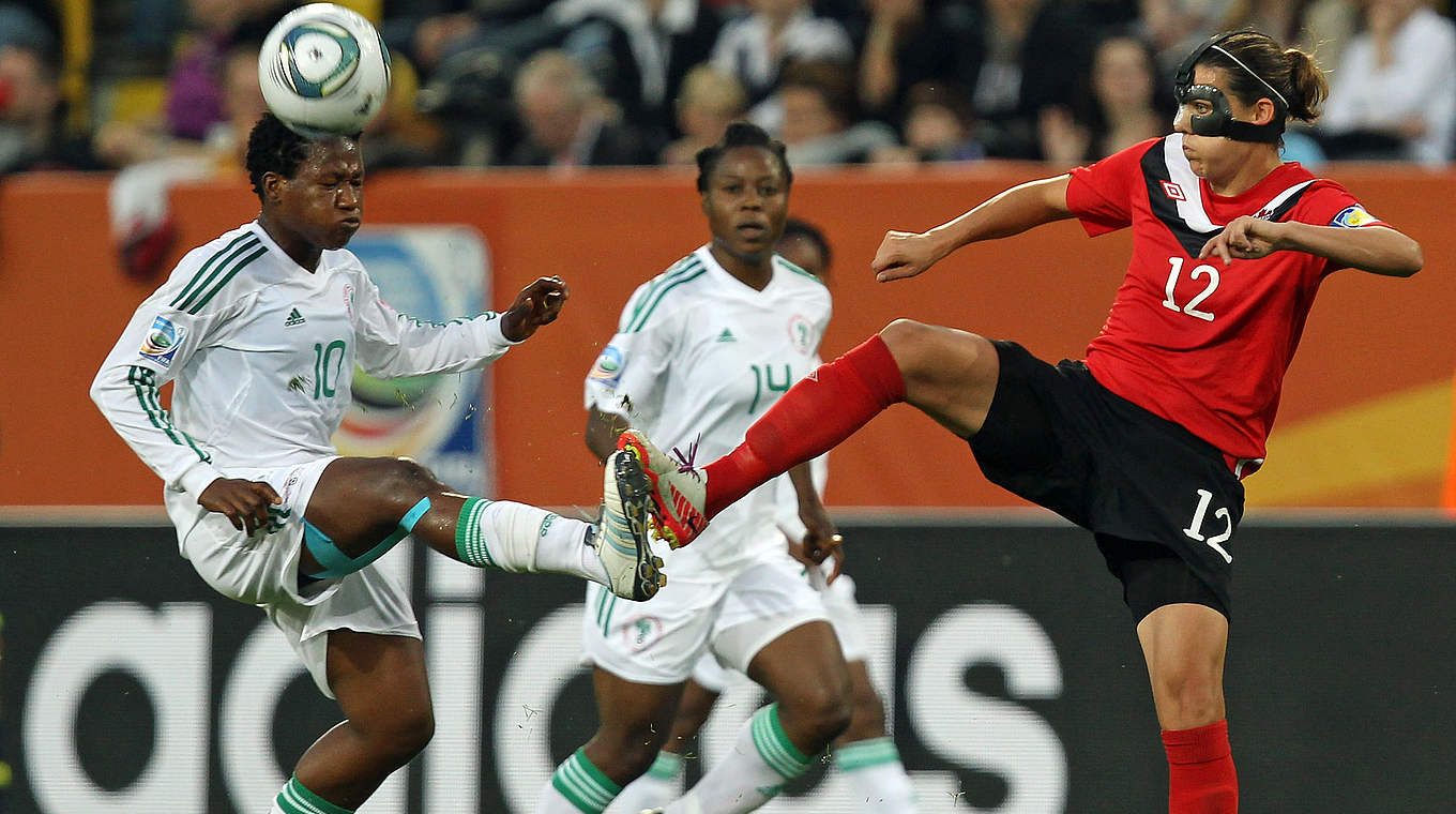 Canada v Nigeria: Group A - FIFA Women's World Cup 2011 © Getty Images
