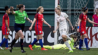 Anja Mittag,Frauen-Nationalmannschaft,England © Getty Images