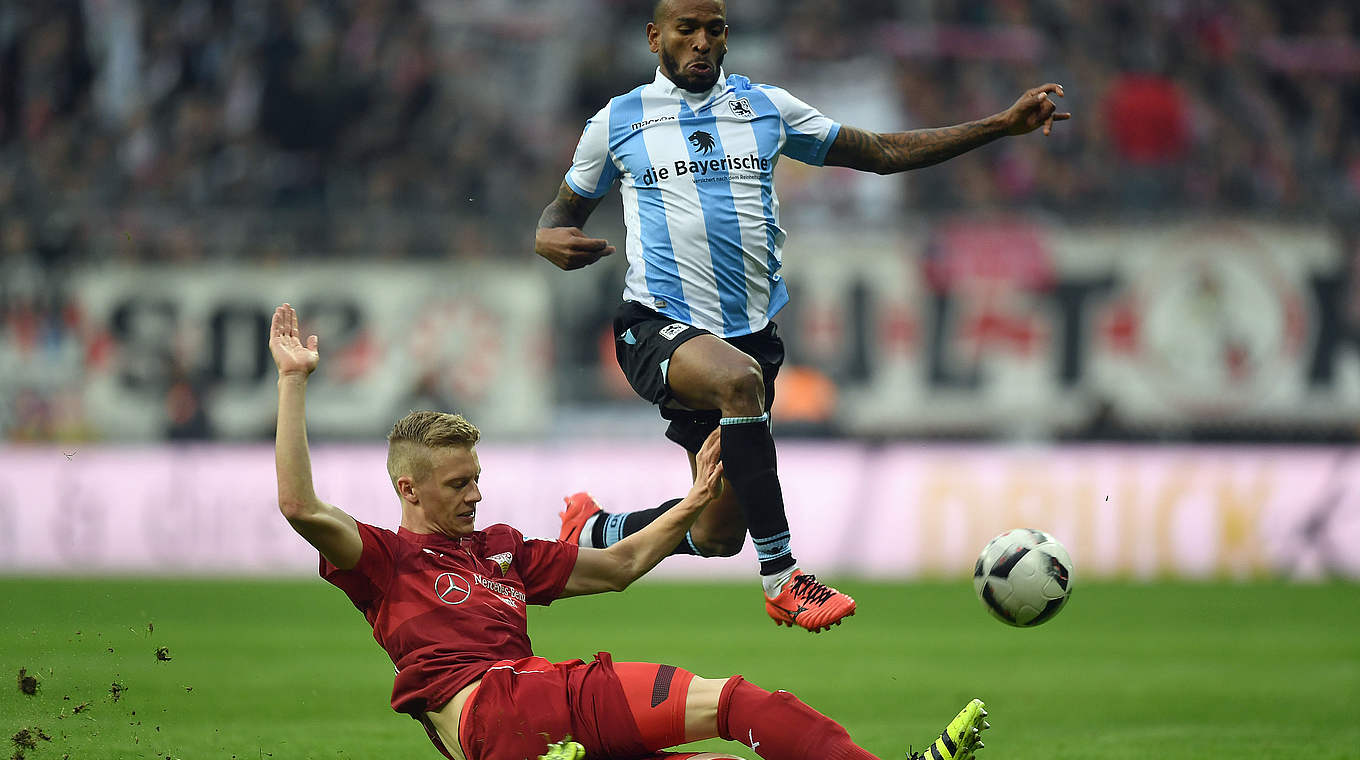 Ausgleich in der Nachspielzeit: Der VfB Stuttgart rettet in München einen Punkt © 2017 Getty Images