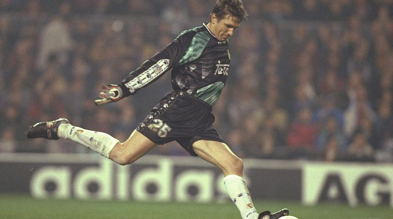 Bodo Illgner of Real Madrid in action © This content is subject to copyright.