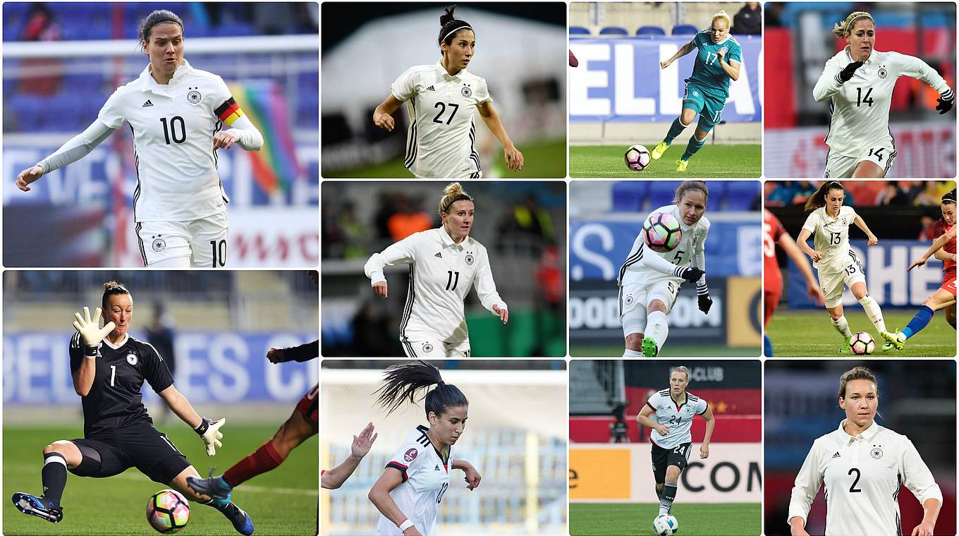 Startelf: Mit diesen Spielerinnen geht's gegen Kanada © Getty Images/Collage DFB