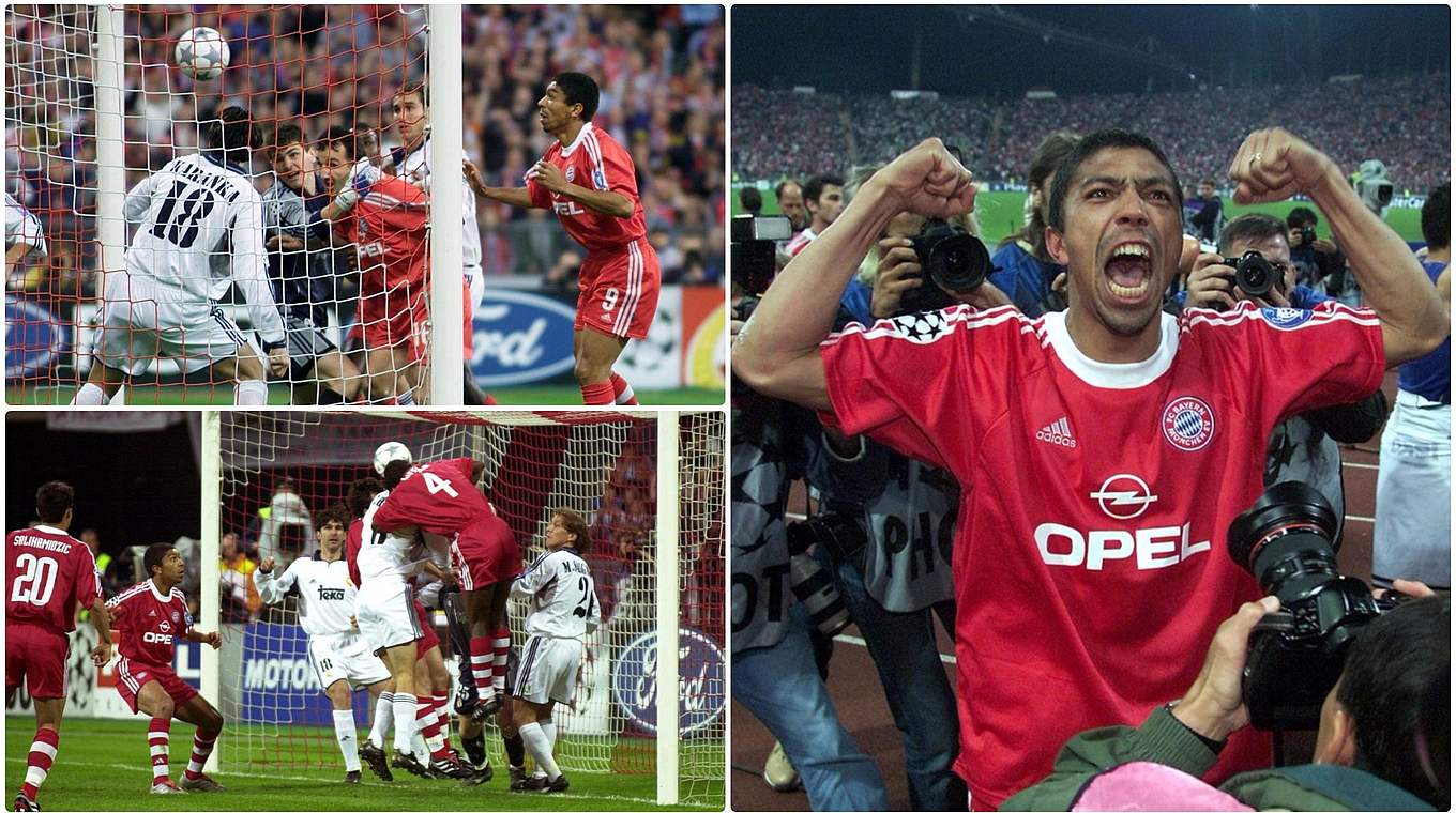 Giovane Elber,Bayern München,Real Madrid,Collage © imago/Collage DFB