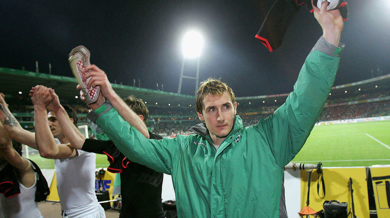 Miroslav Klose,Werder Bremen,2007 © 2007 Getty Images