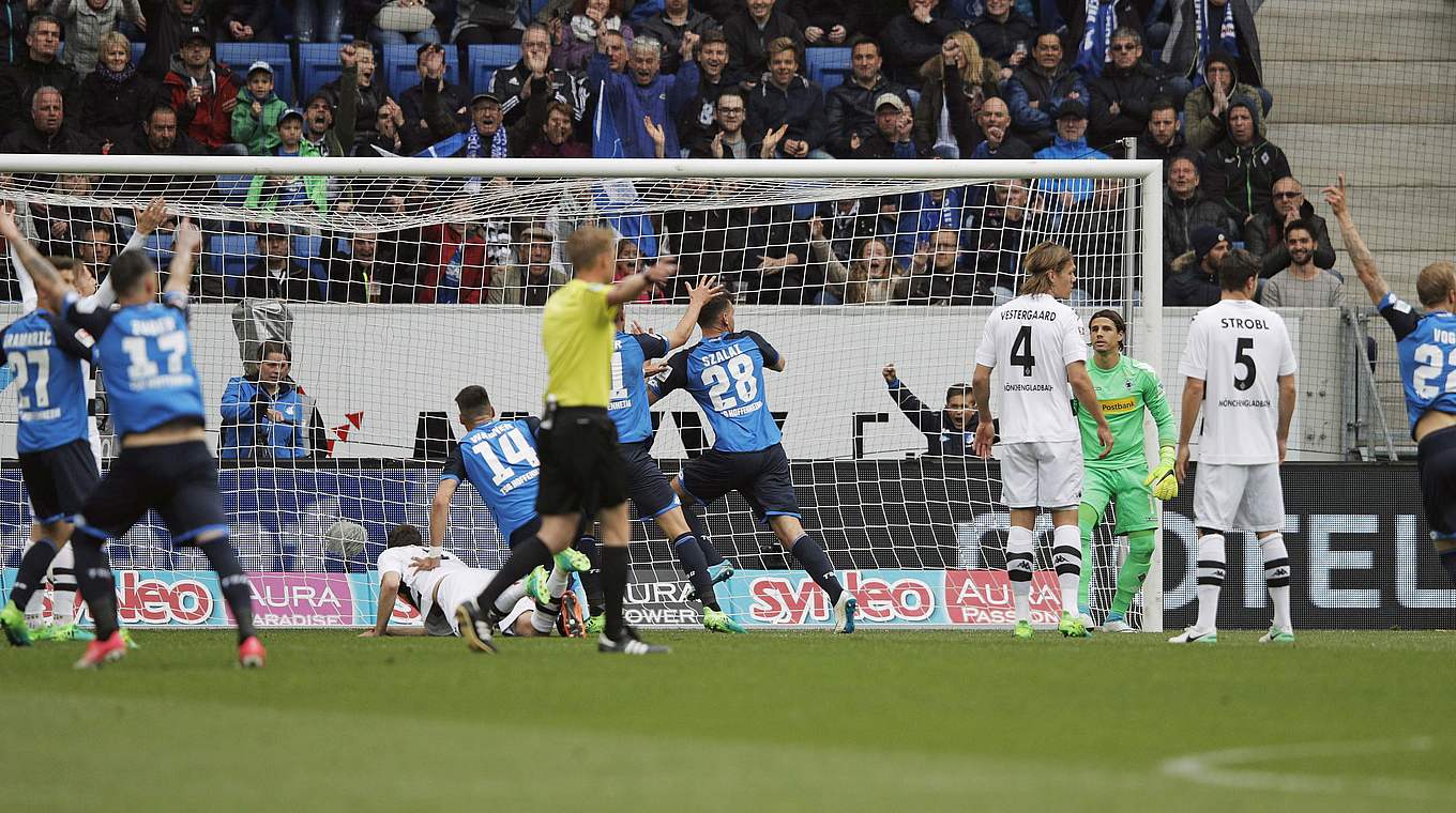 TSG 1899 Hoffenheim v Borussia Moenchengladbach - Bundesliga © 2017 Getty Images