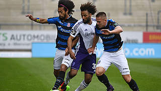 16 04 2017 xjhx Fussball 3 Liga FSV Frankfurt VfL Osnabrueck emspor v l LaÂ Vere La Vere LaVe © imago/Jan Huebner