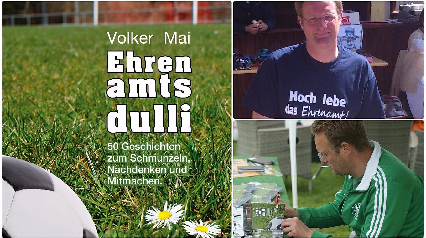 Ehrenamt,Volker Mai © Privat/Collage DFB