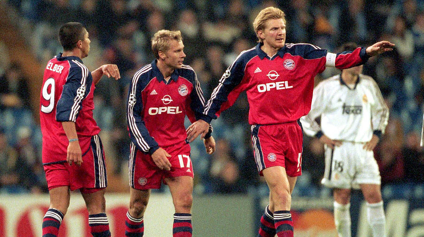 Effenberg,Elber,Fink,Bayern München,Real Madrid,2000 © imago