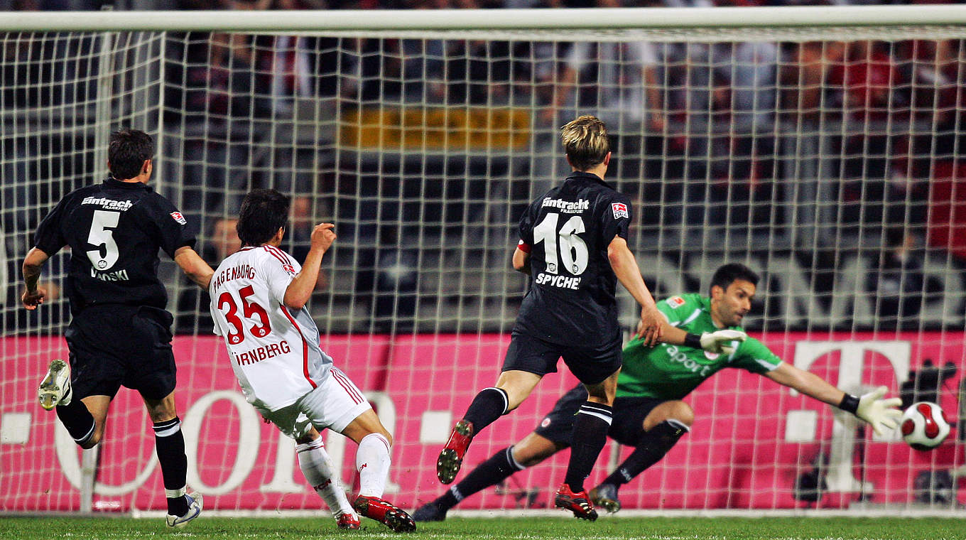 "Wieder auf der Fußball-Landkarte": Nürnberg schießt sich 2007 ins Pokalfinale © 2007 Getty Images