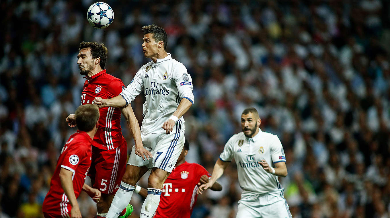 Mats Hummels,Bayern München,Real Madrid,Cristiano Ronaldo © Getty Images