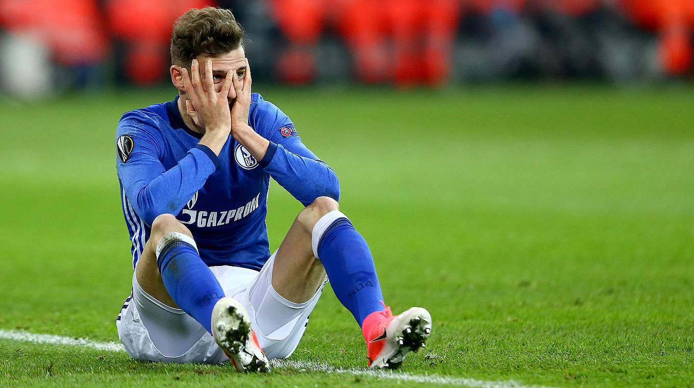 Leon Goretzka,Schalke 04,Ajax Amsterdam,Europa League © 2017 Getty Images